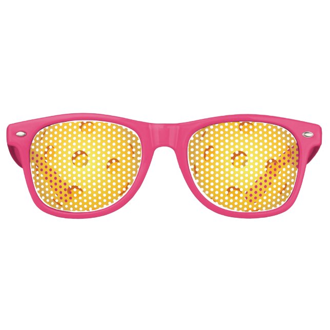 Pickleball-Vision-Sonnenbrille (Rosa) Sonnenbrille (Vorderseite)
