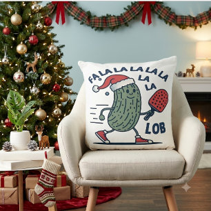 Pickleball Weihnachten Kissen