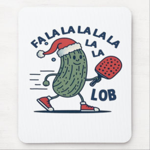 Pickleball Weihnachten Mousepad