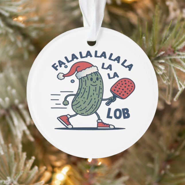 Pickleball Weihnachten Ornament (Baum)