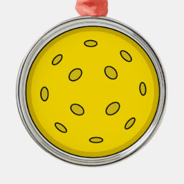 Pickleball Weihnachten Ornament Aus Metall
