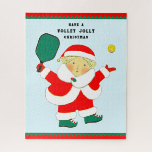 Pickleball Weihnachten Puzzle