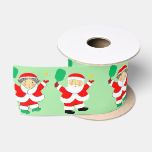 Pickleball-Weihnachten-Satinband Satinband