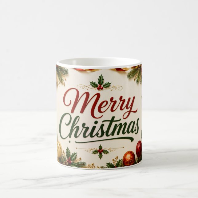 Pickleball-Weihnachtsfeier Kaffeetasse (Mittel)