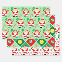 Pickleball Weihnachtsgeschenk Wrapping Paper