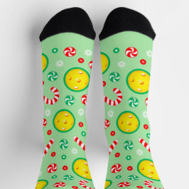 Pickleball Weihnachtsgeschenke Socken