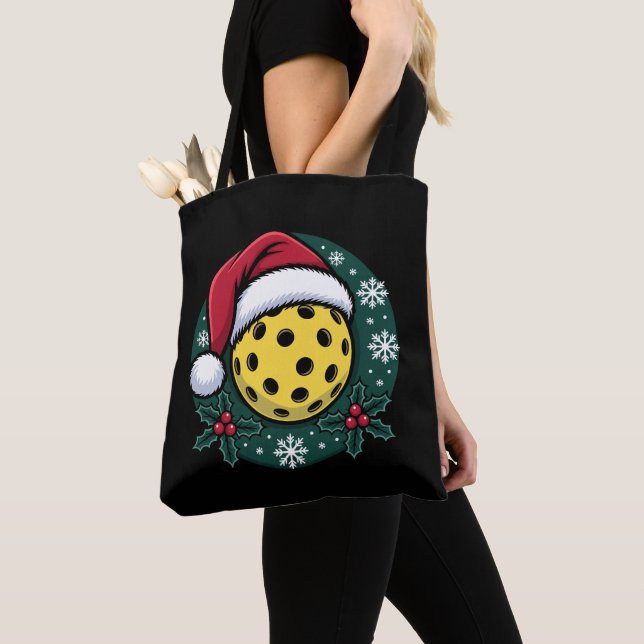 Pickleball Weihnachtsmannhut Holunder Weihnachten  (Von Nahem)