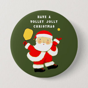 Pickleball-Weihnachtsstrumpf-Füller Button
