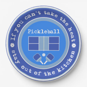 Pickleball: Wenn Sie die Hitze nicht nehmen können Pappteller