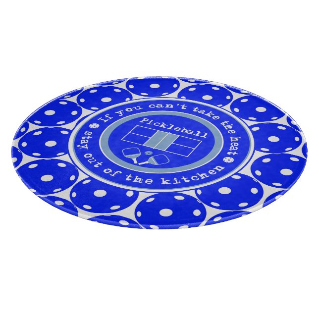 Pickleball: Wenn Sie nicht die Hitze / Blau Schneidebrett (Ecke)