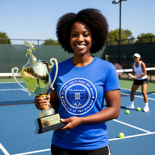 Pickleball: Wenn Sie nicht die Hitze / Blau T-Shirt