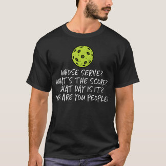 Pickleball Wessen Aufschlag Was ist der Punktestan T-Shirt