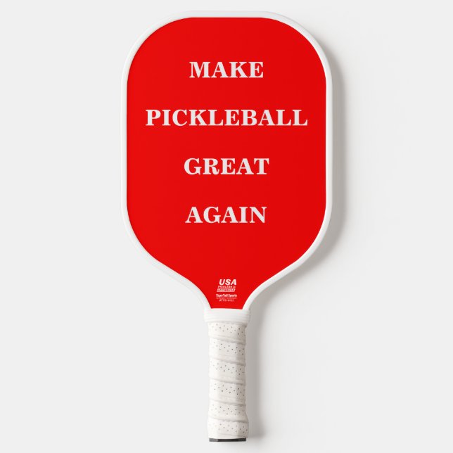 Pickleball wieder groß machen schläger (Vorderseite)