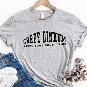 Pickleball Wortwitz Carpe Dinkum Lustig Modern Süß T-Shirt