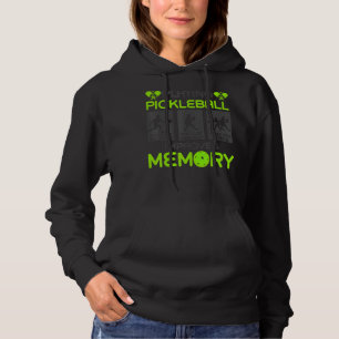 Pickleball zu spielen verbessert Gedächtnistrama O Hoodie