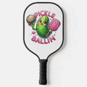 Pickleballen Mit Haltung Pickleball Schläger
