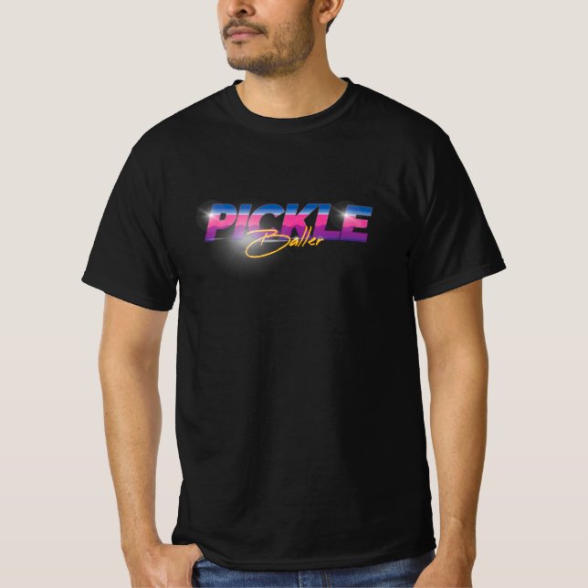 Pickleballer-T - Shirt (Vorderseite)