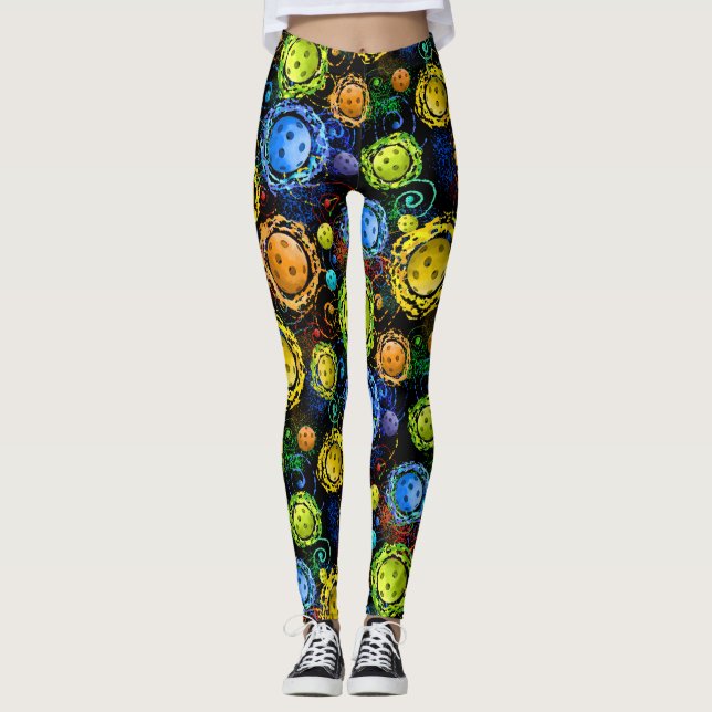 Pickleballs Energie-Leggings Leggings (Vorderseite)