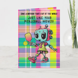Picklebot 3000 Geburtstagskarte! Feiertagskarte