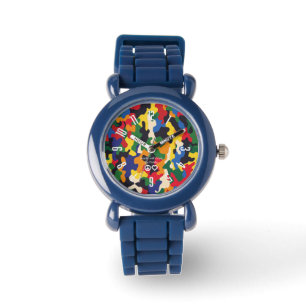 PickleKids™ Camouflage Blue Watch Armbanduhr