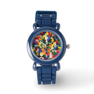 PickleKids™ Camouflage Blue Watch Armbanduhr