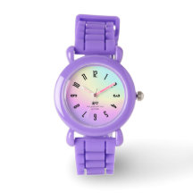 PickleKids™ Gradient Peace & Liebe Lila Watch