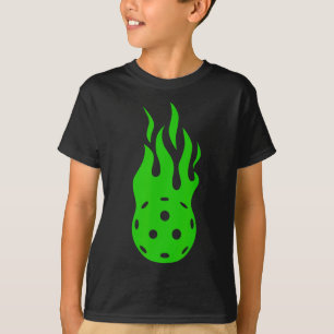 Picklell Flame - Paddlell Tennis Pickleller Pickle T-Shirt