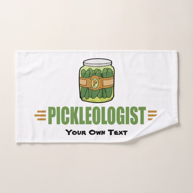 PICKLEOLOGIST Funny Pickle Liebhaber Handtuch (Handtuch)