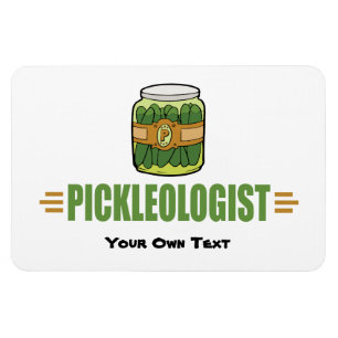 PICKLEOLOGIST Funny Pickle Liebhaber Magnet