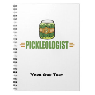 PICKLEOLOGIST lustige Essiggurken-Liebhaber Notizblock
