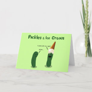 Pickles and Ice Cream: Pregnancy Ankündigung