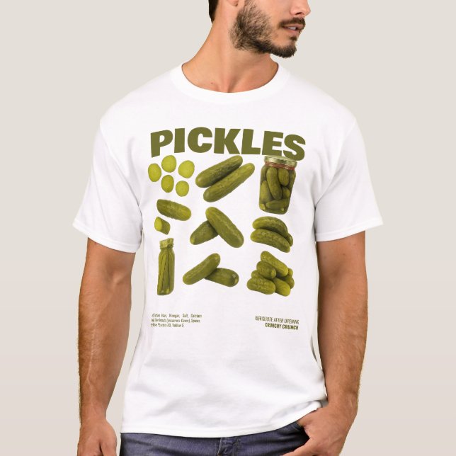 PICKLES Graphic T - Shirt - Funny & Crunchy (Vorderseite)