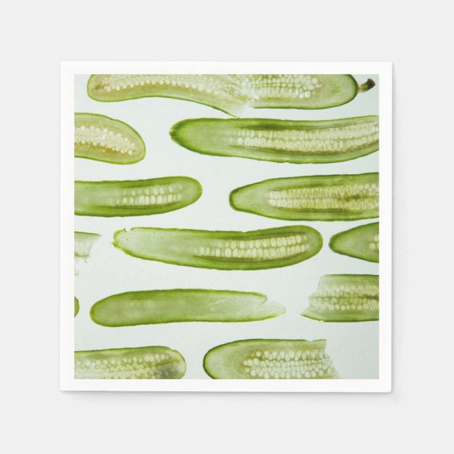 Pickles Green Serviette (Vorderseite)