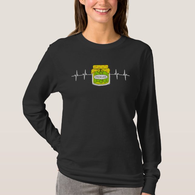 Pickles Gurken Pickle Pickle Jar Dosenfutter T-Shirt (Vorderseite)