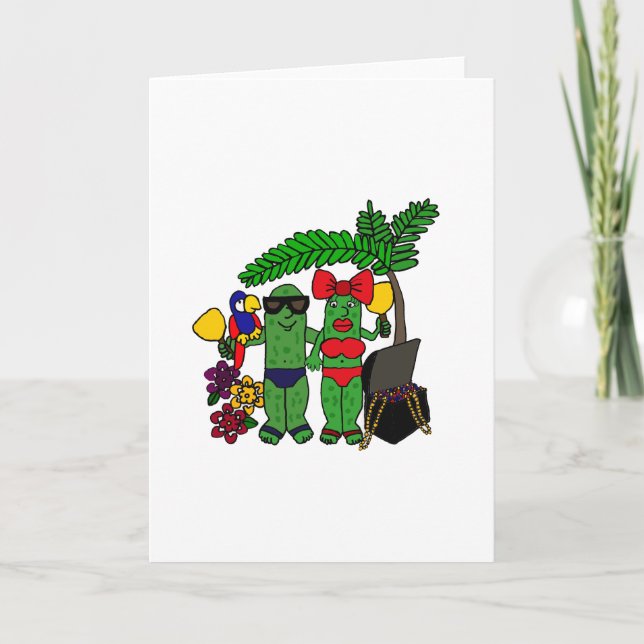 Pickles im Paradies Karte (Vorderseite)