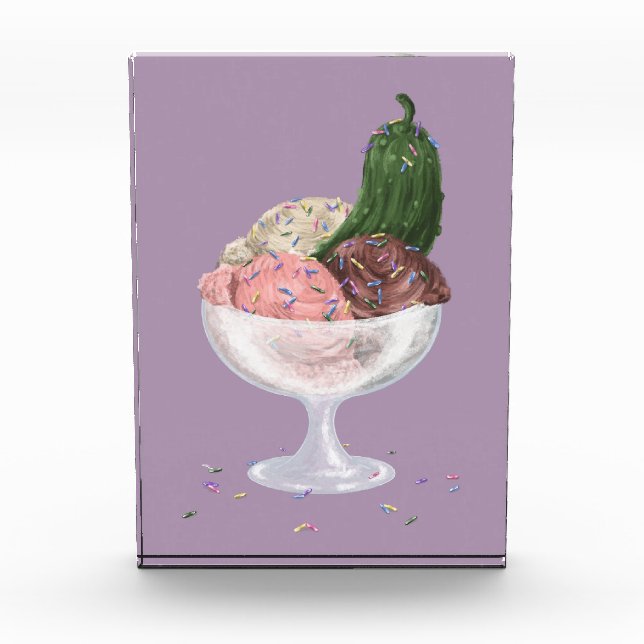 Pickles n Ice Cream Fotoblock (Vorderseite)