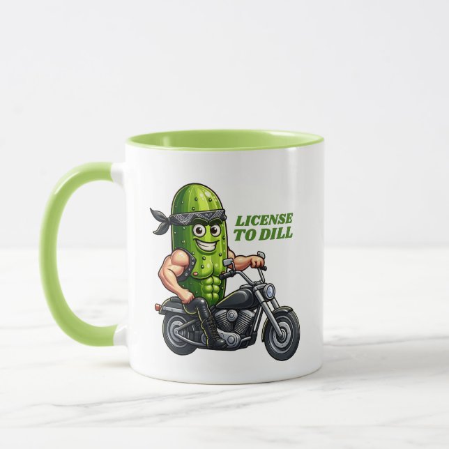 Pickles personalisierte Mugs Tasse (Links)