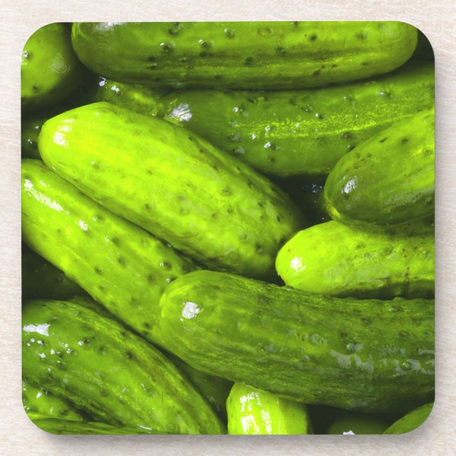 Pickles Pickle Lover Geschenk Pickle Ball personal Getränkeuntersetzer (Vorderseite)