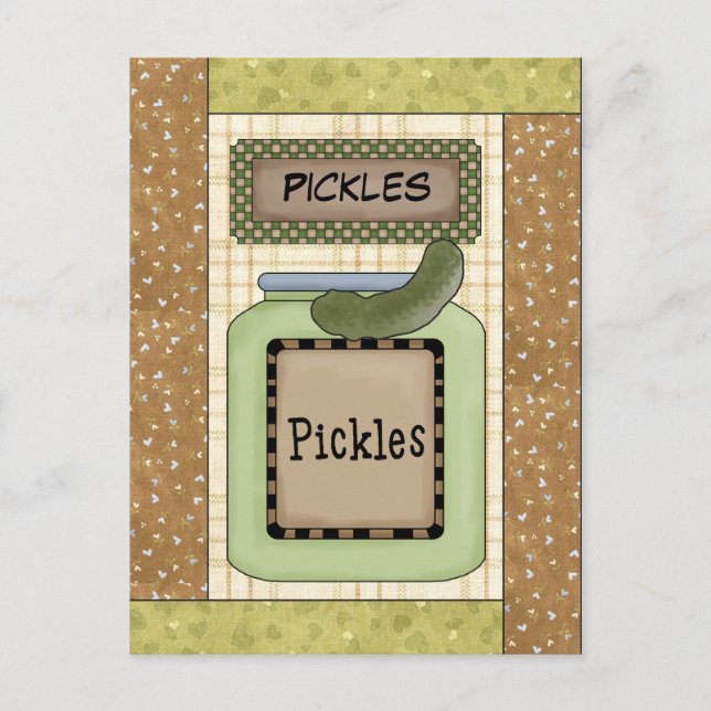 Pickles Postcard Küche Postkarte (Vorderseite)