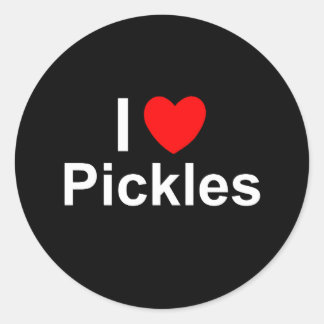 Pickles Runder Aufkleber