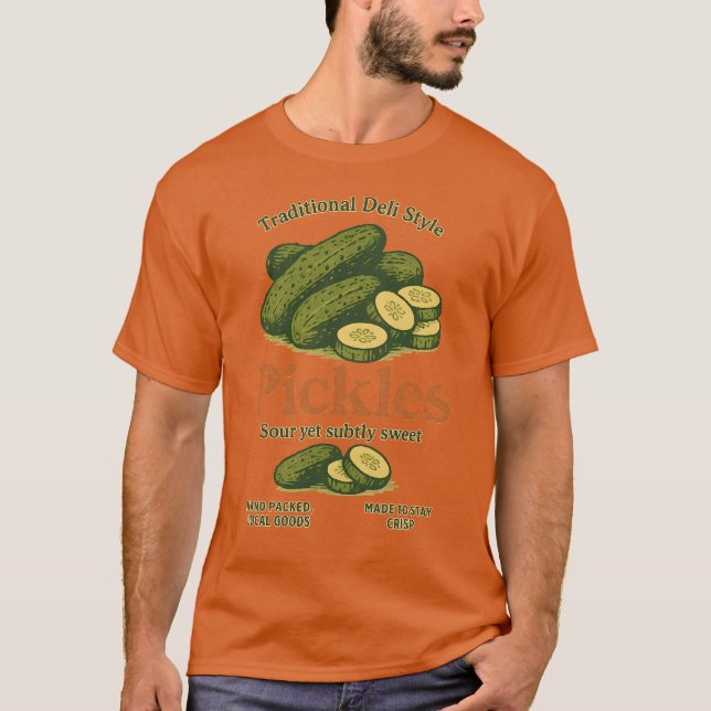 Pickles - Sauer, aber subtil süß T-Shirt (Vorderseite)