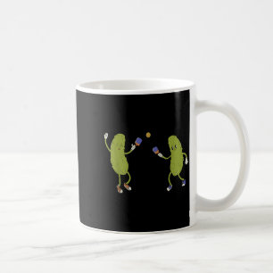 Pickles spielen Pickleball lustiger Pickleball-Spi Kaffeetasse