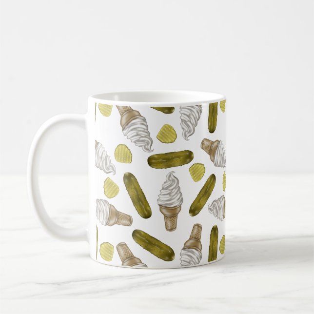 Pickles und Eiscreme Tasse (Links)