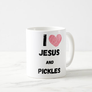 Pickles und Jesus religiös Kaffeetasse