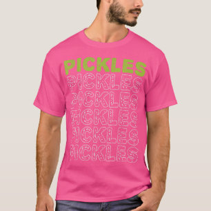 Pickles Vegan Pickles Lover Gemüseanbau Vege T-Shirt