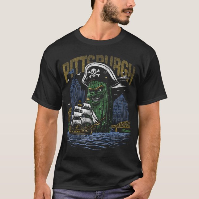Picklesburgh Pirate T-Shirt (Vorderseite)