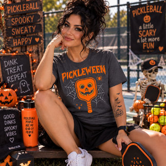 Pickleween Halloween & Pickleball Tri-Blend Shirt