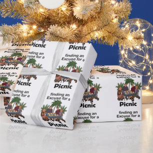 Picknick Ein Grund Für Eine Picknickparty Geschenkpapier