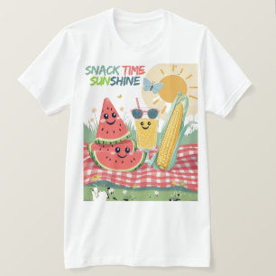 Picknick-Freunde – Sommer-Snack-Mannschaft T-Shirt