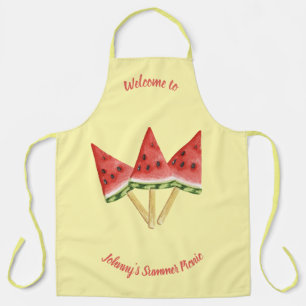 Picknick-Kollektion - Personalisierte Wassermelone Schürze